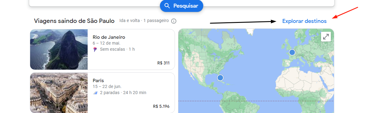 as Melhores Passagens Aéreas com Google Flights