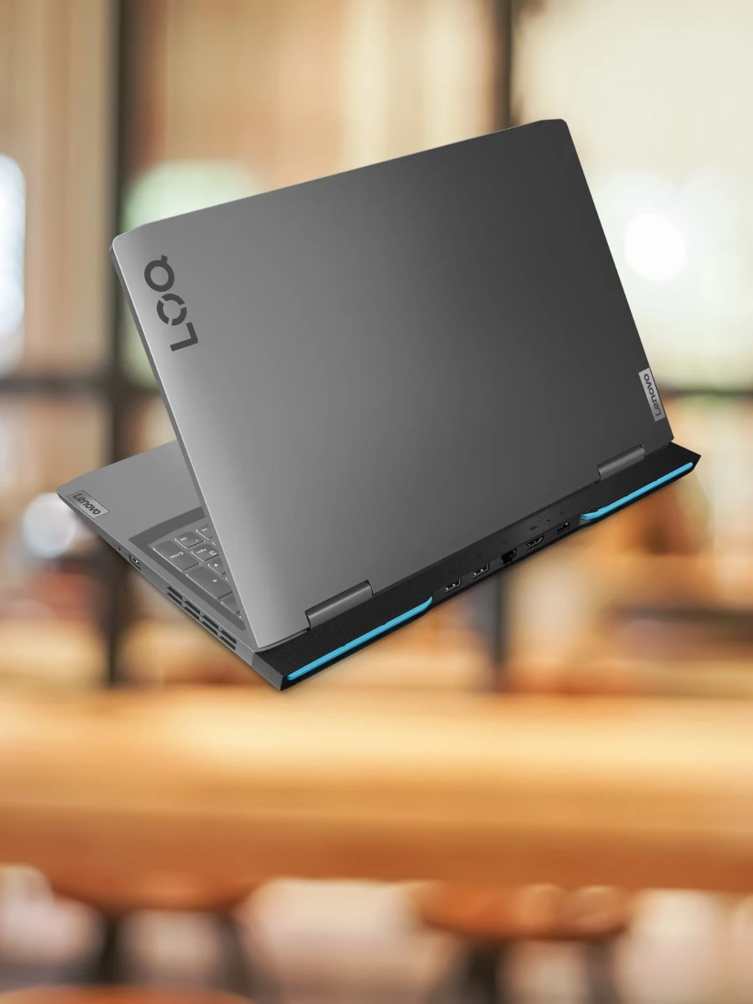 Notebook gamer Lenovo Loq Ci5 Cor Storm grey