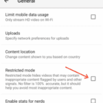 Como Ativar ou desativar o Modo restrito No YouTube 15 ativar modo restrito youtube3