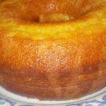 Bolo de laranja de liquidificador