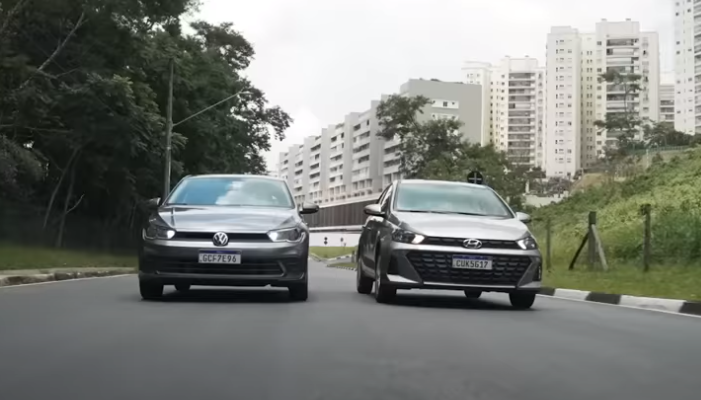 Comparativo 2023: Hyundai HB20 Comfort x Volkswagen Polo MPI 1 Comparativo Hyundai HB20 Comfort x Volkswagen Polo MPI