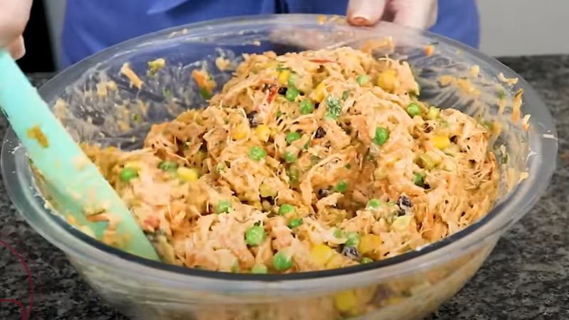 Como Fazer Salpicão de Frango de Natal