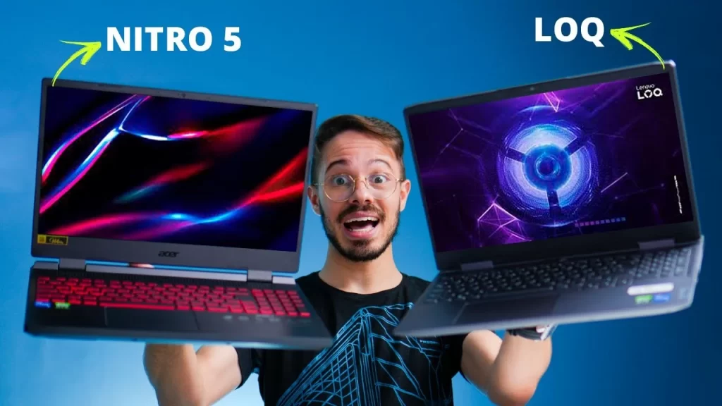Acer Nitro 5 com RTX 3050 ou Lenovo LOQ com RTX 3050?