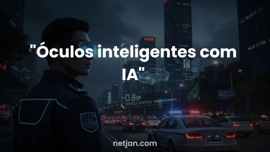 Óculos inteligentes com IA em Changsha identificam veículos em 1 a 2 segundos e cruzam dados em tempo real, prometem reduzir filas, tempo de abordagem e trabalho manual 11 Óculos inteligentes com IA