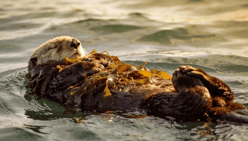 Como as lontras marinhas usam kelp, dar as mãos e formar jangadas para não se perder no oceano enquanto dormem, táticas sociais e ecológicas essenciais 11 news 28766 1766882029