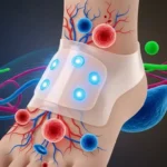Inovação brasileira contra o diabetes Rapha da UnB usa curativo de látex e LED