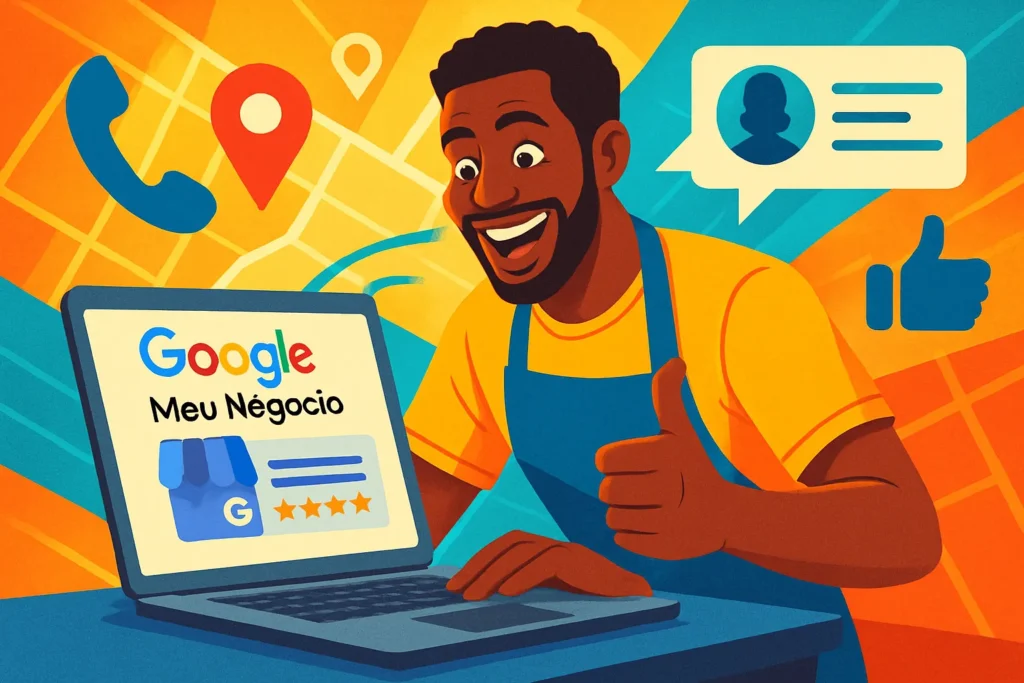 Como Otimizar o Google Meu Negócio e aparecer no Google e no Maps, atrair ligações e visitas e converter pesquisas locais em clientes 1 Imagem ilustrativa sobre como otimizar o Google Meu Negócio