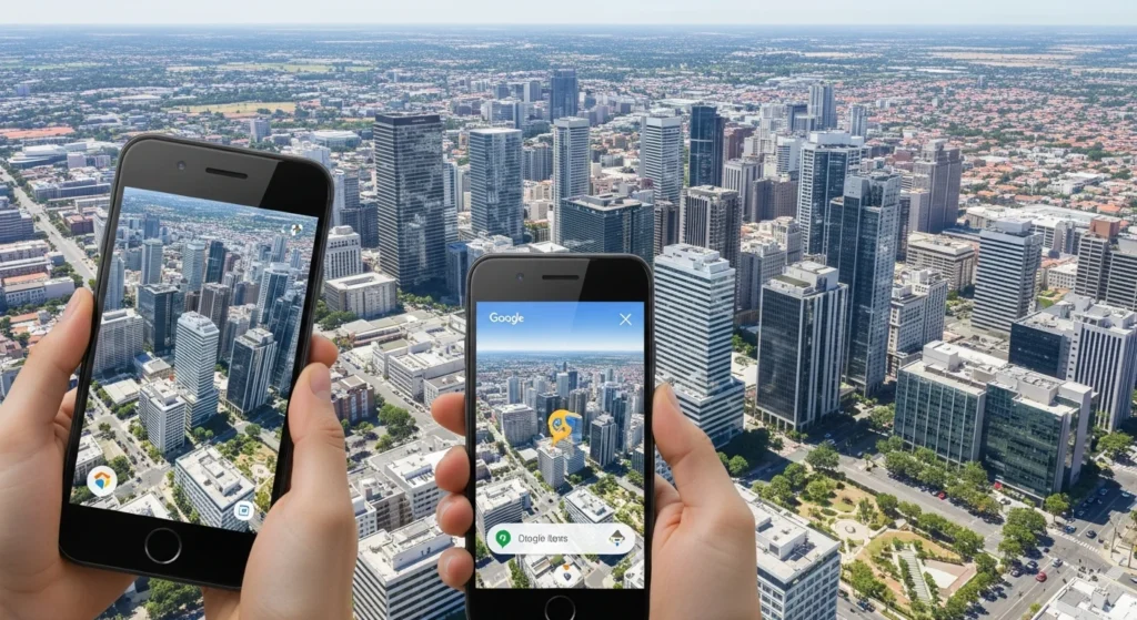Como ativar o modo 3D no Google Maps?